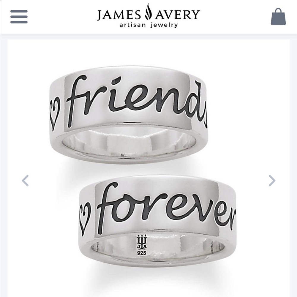 James Avery ring.